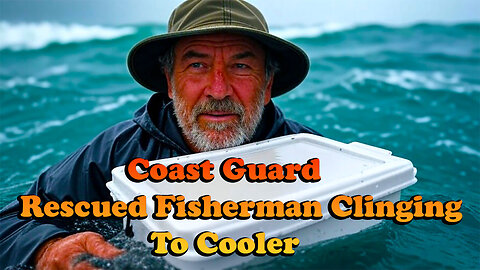 Man Survives Boat Sinking by Clinging To Cooler in Ocean Rescue
