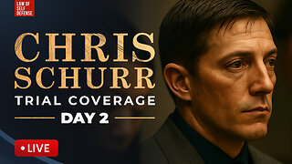 LIVE! Chris Schurr Murder Trial: Day #002