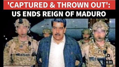 Trump Confirms CAPTURE Of Maduro & His Wife; Delta Force Flies Out Venezuela President | Report