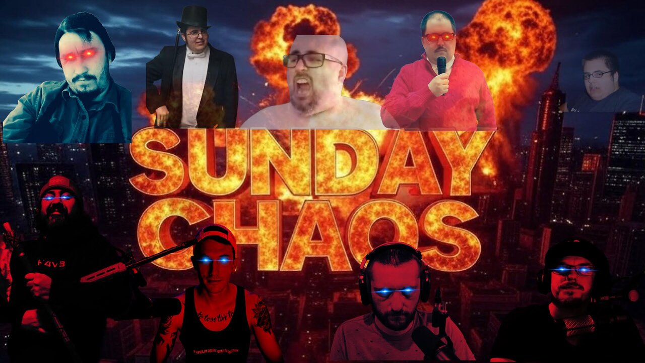 SUNDAY CHAOS #12 w/ Greypilled, ConspiracyEx, NotNiceGuy, Subliminal Messenger & special guest Toad
