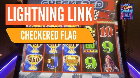 Checkered Flag Lightning Dollar Link 🏁🎰🏎