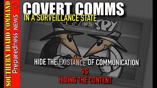 Tactical Covert Communications in a Surveillance State