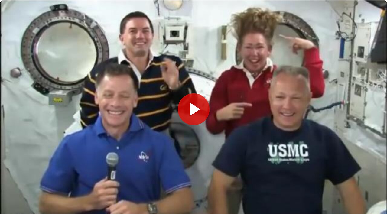 Freemasonic Deception - Astronauts On Board The Zero-Gravity International Space Station (Part 2)