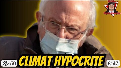 Mile High Marxist Bernie Sanders Proves There Is No Climate Emergency ~ JJ THE PSYCHOTHERAPIST 5.17.25