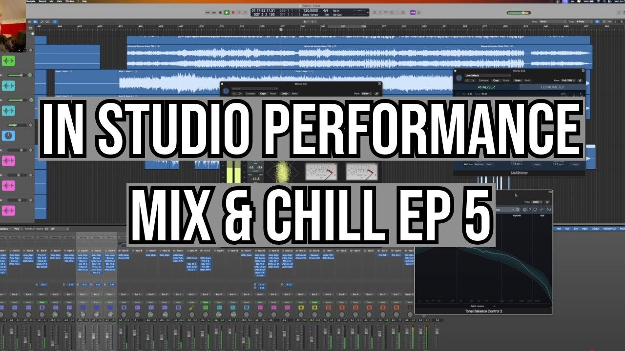 Mixing & Editing A "Live" In Studio Performance | Mix & Chill Ep 5