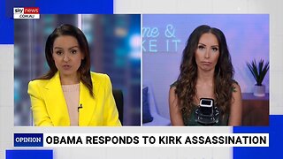 Sara Gonzales: ‘Sitting on his high horse’- Obama labelled the ‘divider in chief’ following Kirk remarks