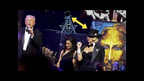 THE GREAT TRUMP GATSBY NEW YEARS EVE GALA! THE ELITES MOCK JESUS IN FREEMASONIC RITUAL AUCTION!