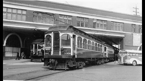OLD TRAM Vancouver STREETCAR System!