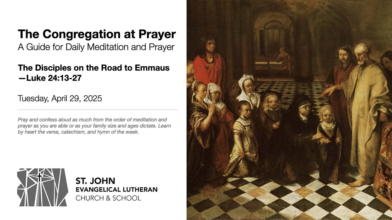 The Disciples on the Road to Emmaus—Luke 24:13-27