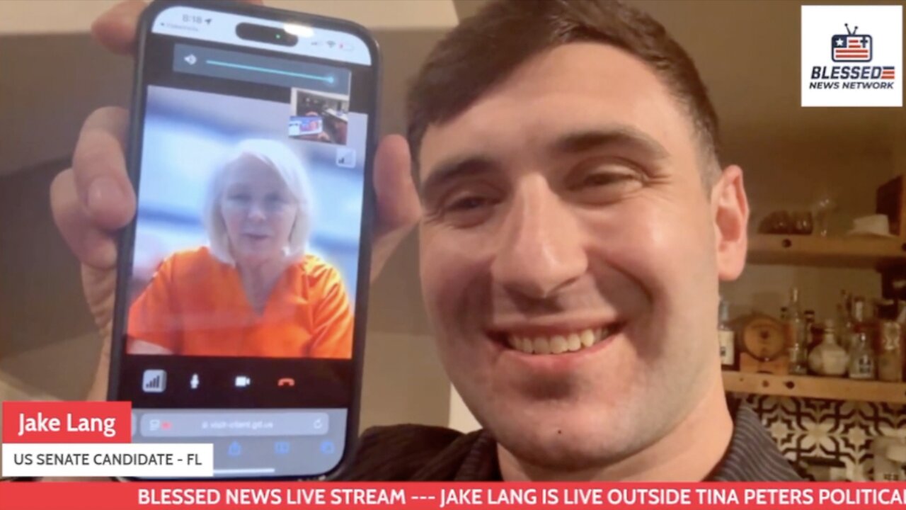 🇺🇸 ⭐ 💝 Mar 16 2025 - Tina Peters w/ Jake Lang > LIVE X Broadcast From Prison