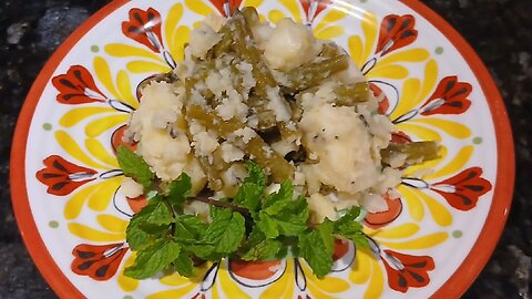 Green Bean Mint Potato Salad Recipe