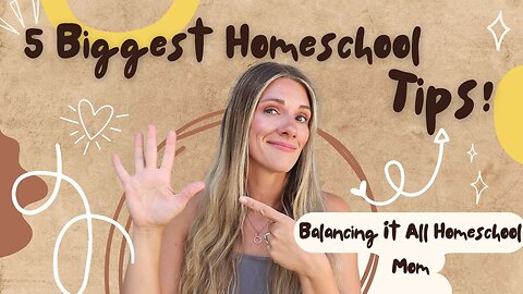 The Biggest Tips I've Learned After My First Year Of Homeschooling!