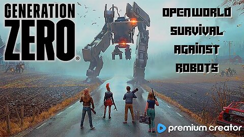 FIRST TIME PLAYING 🤯 RAGE AGAINST THE MACHINES 🤖 GENERATION ZERO | I APPRECIATE THE SUPPORT💙