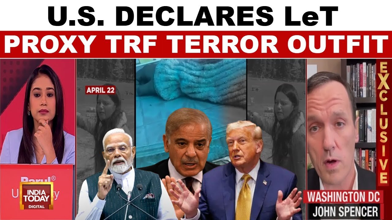 US Declares Lashkar Offshoot Behind Pahalgam Attack As Terrorist Organisation | India Today News