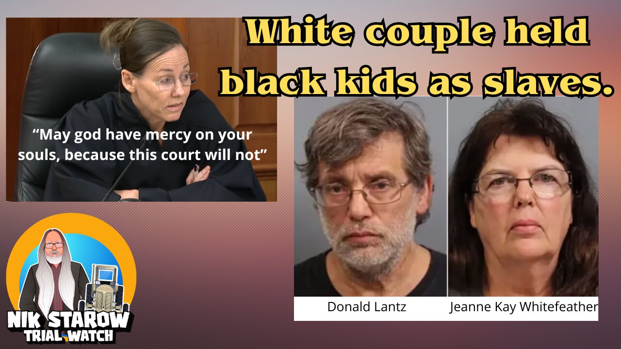 White couple adopting black kids to be held as slaves, sentenced to 375 years in prison.