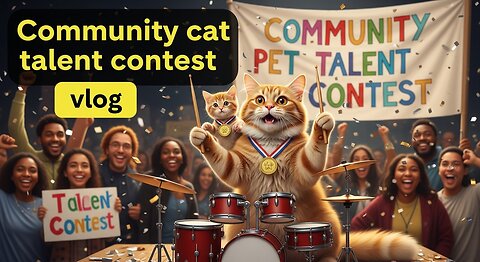 Community pet talent contest vlog