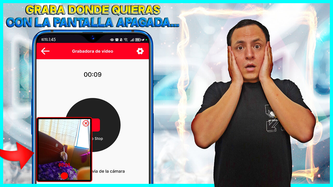 🔥 Cómo GRABAR con la PANTALLA APAGADA en ANDROID en 2025 📲 | ¡Funciona en TODOS los Teléfonos!