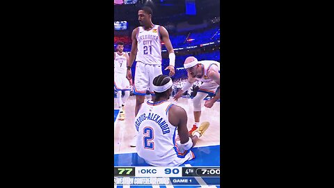 😳 SGA WITH THE WILD BUCKET & THE FOUL! 💥