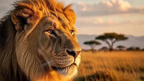 A HUBLE LION