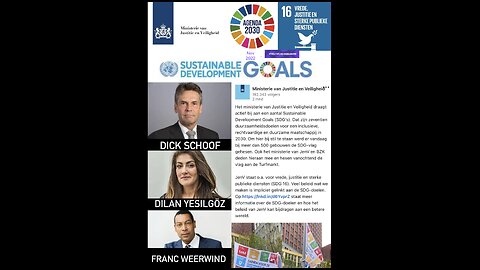 Hét organogram van het Ministerie van Justitie en Veiligheid is zeer incompleet!