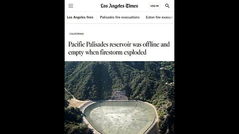 CALIFORNIA BILL PASSES BILL TO BUY L A WILDFIRE LANDS !!!