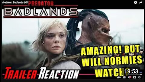“Predator: Badlands Trailer Reaction – AMAZING… BUT That Predator Design? 😱👽”