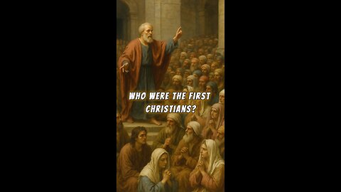 WHO WERE THE FIRST CHRISTIANS? THE UNTOLD STORY OF THE FIRST CHRISTIANS