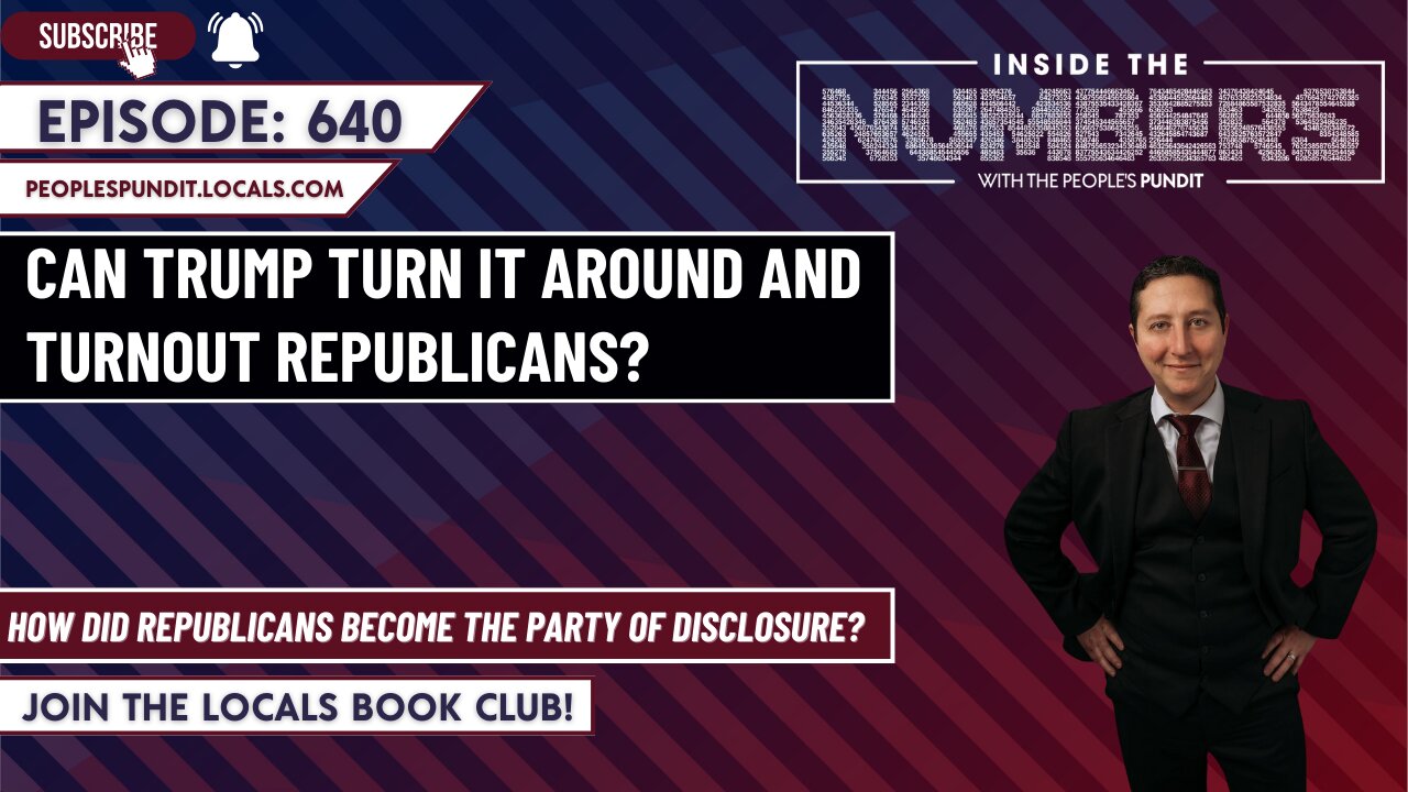 Can Trump Turn It Around and Turnout Voters? | Inside The Numbers