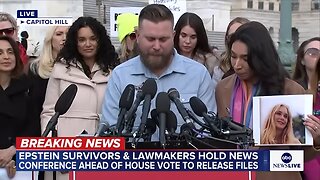 Sky Roberts, brother of Virginia Giuffre, speaks before vote to release Epstein files
