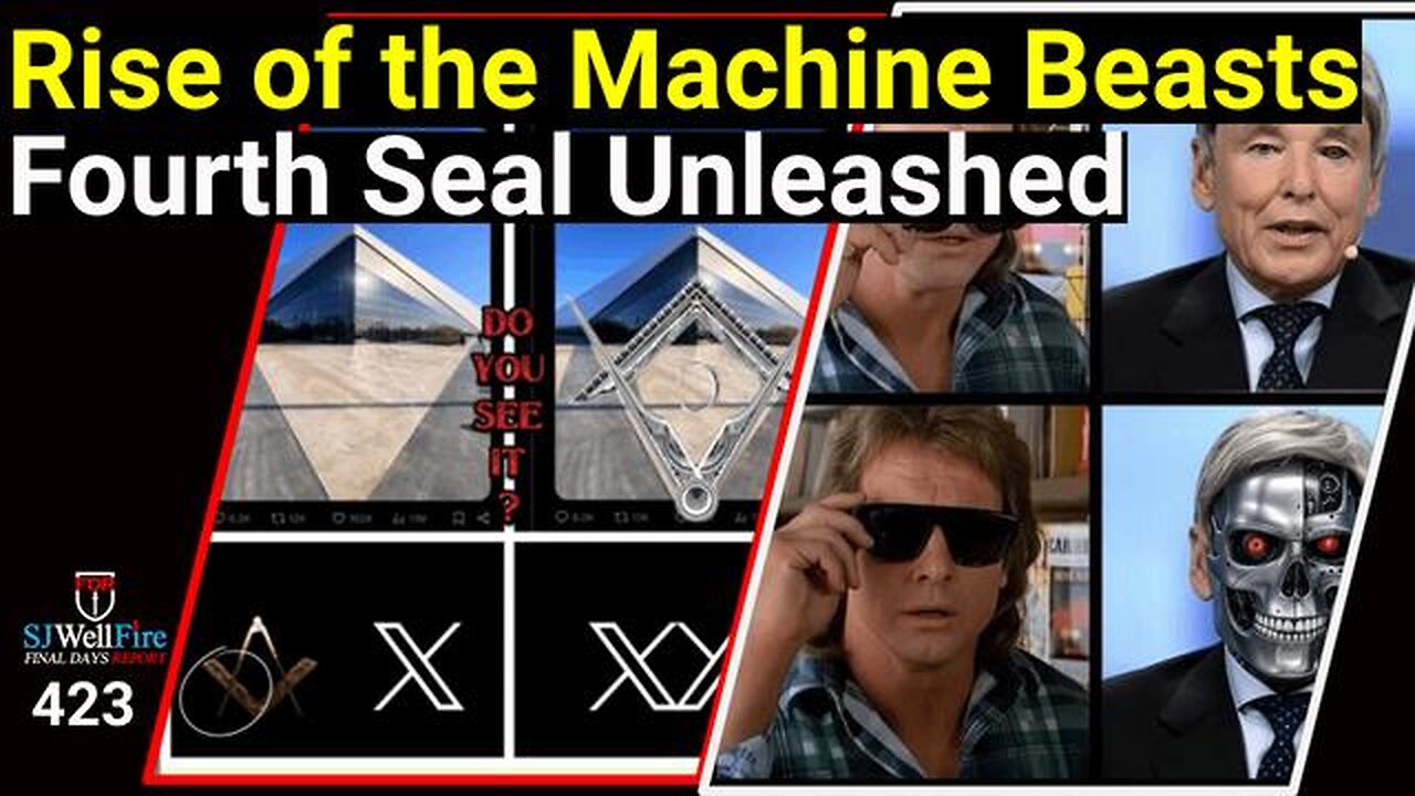 Revelation's Fourth Seal: Ai Robot Beasts Awaken