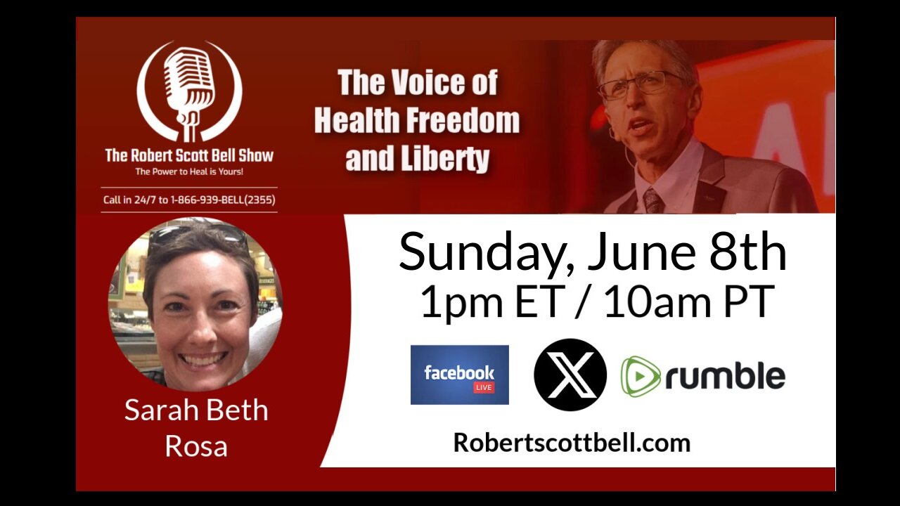 ENCORE! A Sunday Conversation with Sarah Beth Rosa - Health, Healing, and Personal Transformation - The RSB Show 6-8-25
