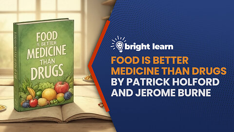 BrightLearn - Food is Better Medicine Than Drugs by Patrick Holford and Jerome Burne