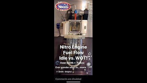 Nitro fuel flow