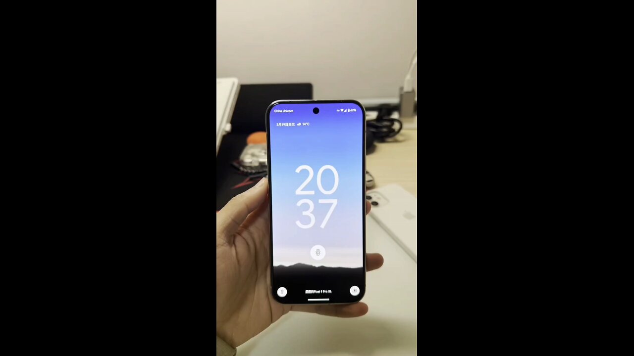 Google pixel 9pro mobile first look and handling