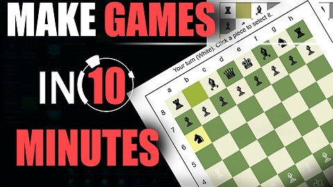 The FASTEST Way To Make Games - (No TRICKS)
