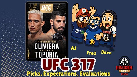 UFC 317: Will Topuria Dethrone Oliveira? Our Full Preview!