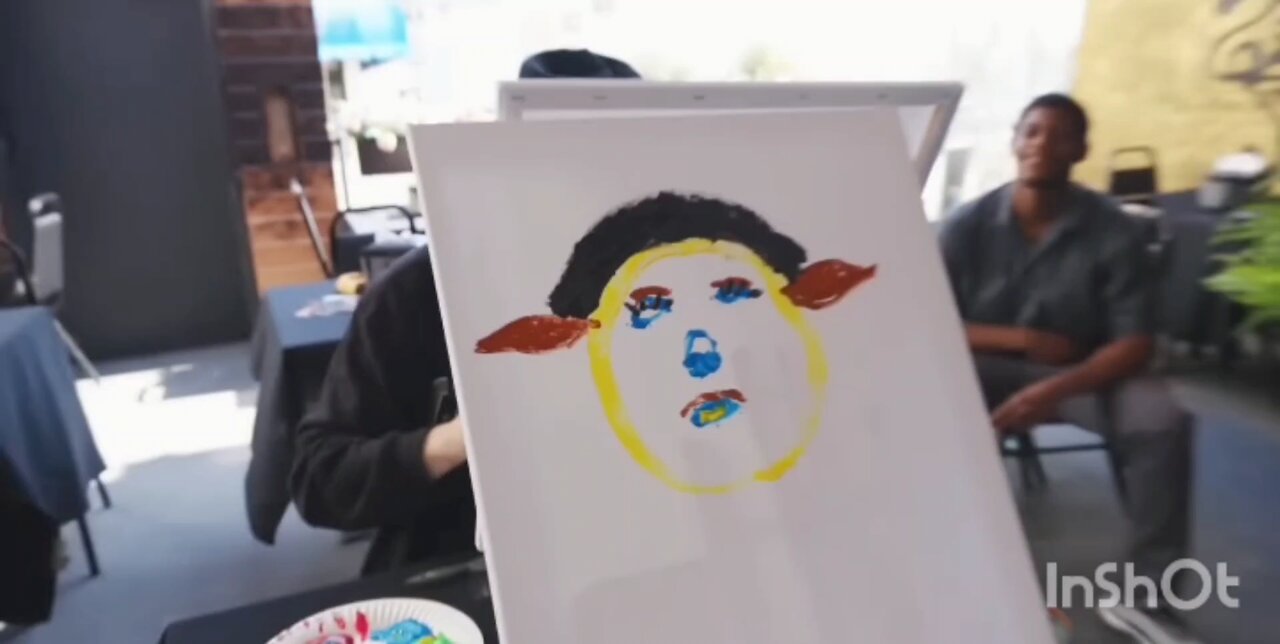 BLP Kosher painting with N3ON