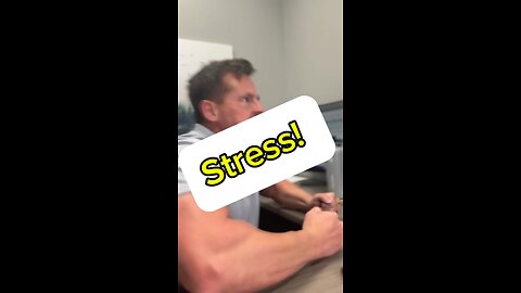 Stress! Next LIVE broadcast right here on Rumble!