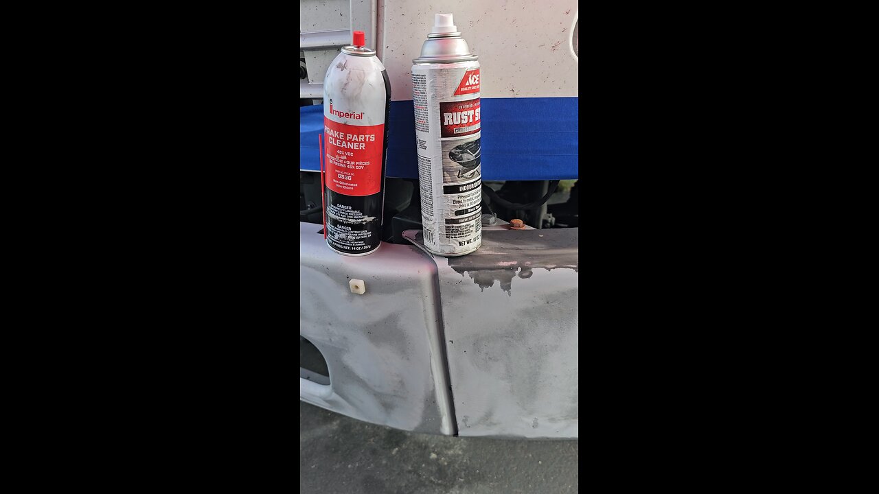 spray paint overspray