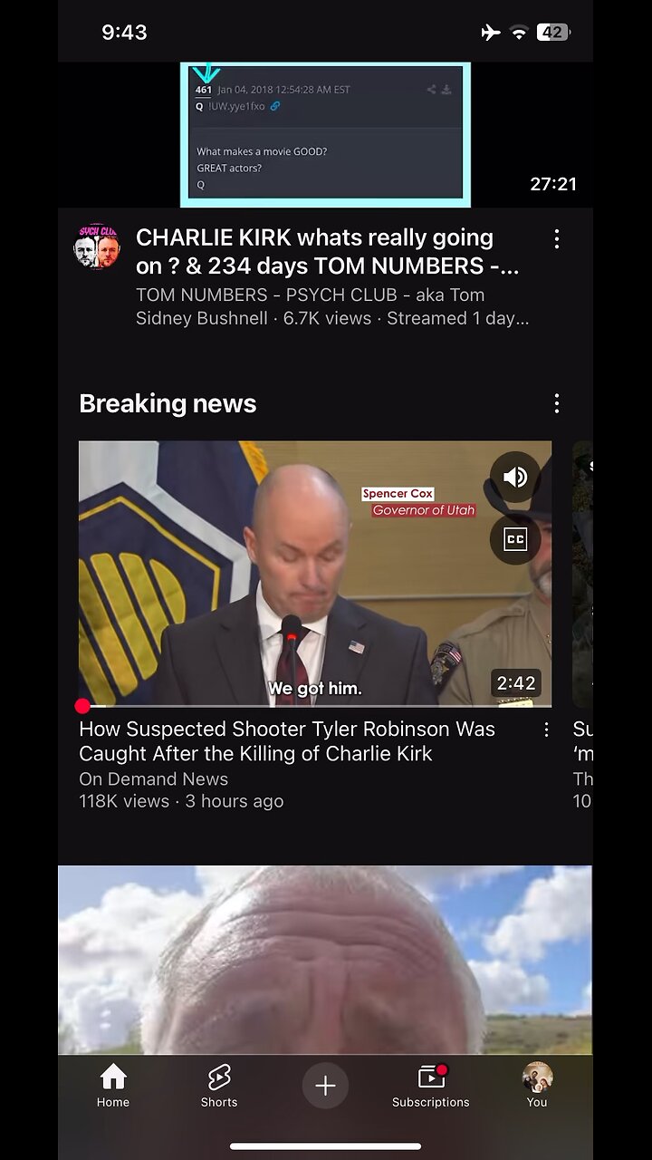 YT topics : Tyler Robinson caught: shooter of Charlie Kirk