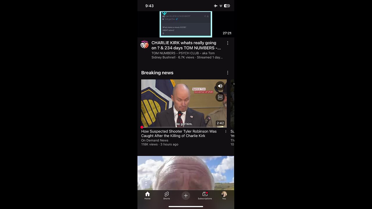 YT topics : Tyler Robinson caught: shooter of Charlie Kirk