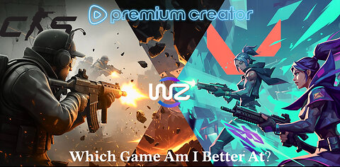 Lazy Stream Day- Which Game Am I Better At? CS2 Or Valorant?