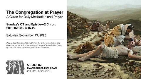 Sunday’s OT and Epistle—2 Chron. 28:8-15; Gal. 3:15-22