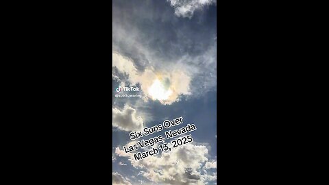 Six Suns Seen In Las Vegas🌞