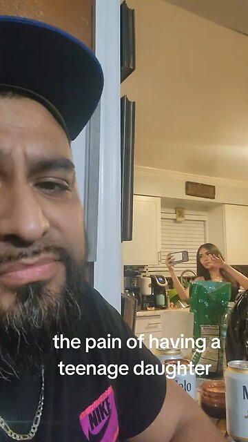 The pain of having a teenage daughter