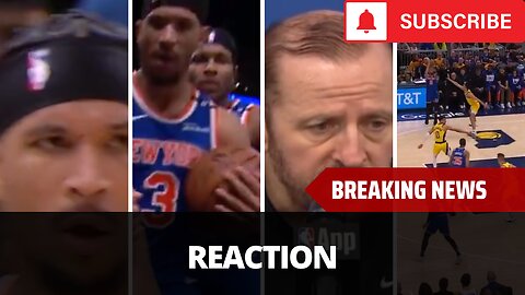 Josh Hart Sends Message After Benching, Knicks Stun Pacers - Game 3 Reaction