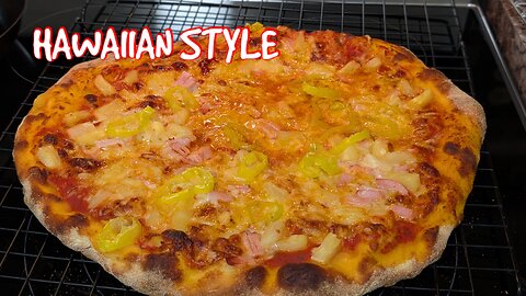 Pizza of the Week: HAWAIIAN STYLE KITCHEN OVEN PIZZA
