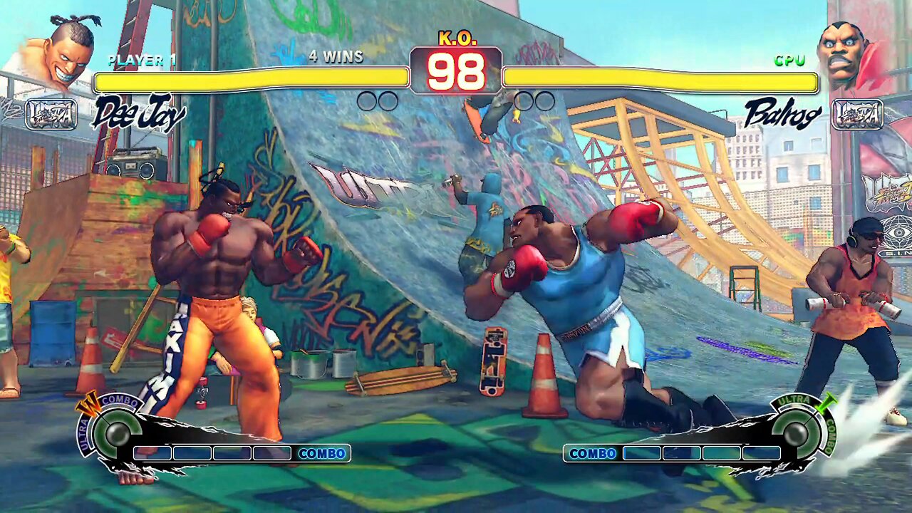 Dee Jay vs Balrog