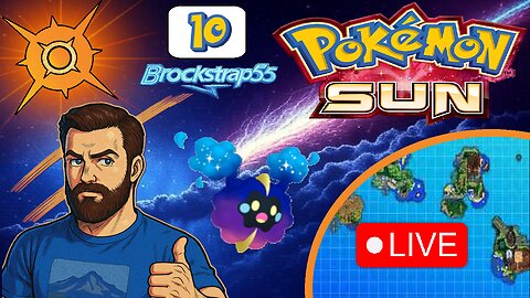 Pt.2 Pokemon Sun Nuzlocke Ep. 10 : F*#! it, lets do it live!