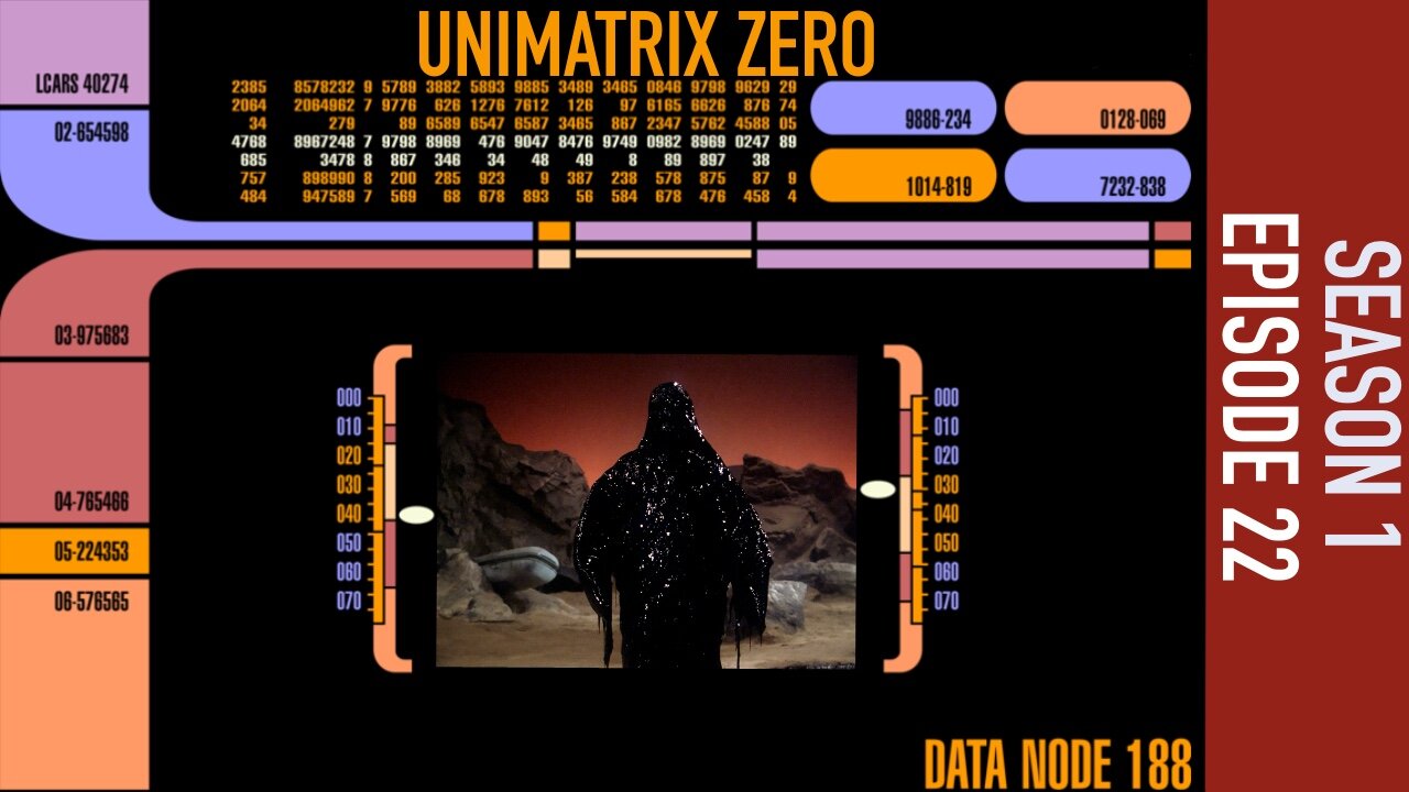 SKIN OF EVIL | STAR TREK: TNG | UNIMATRIX ZERO